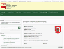 Tablet Screenshot of bip.podkowalesna.pl