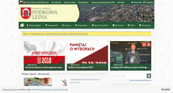 Desktop Screenshot of podkowalesna.pl